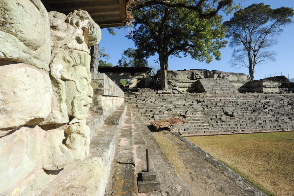 Les vestiges maya