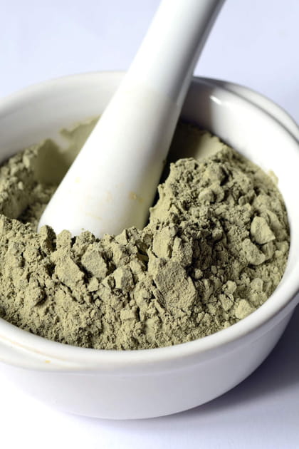 De l'argile verte ou blanche