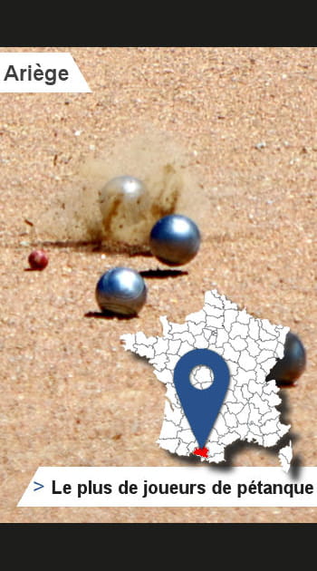 09 &ndash; Ari&egrave;ge&nbsp;: le&nbsp;plus de&nbsp;joueurs de&nbsp;p&eacute;tanque
