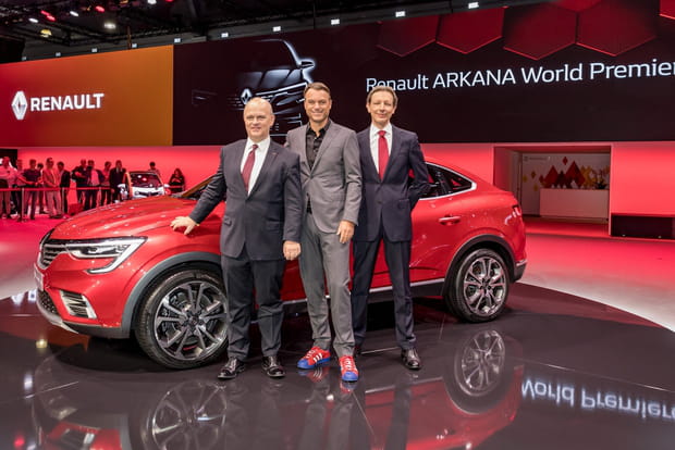 L'Arkana a été présenté par la direction du groupe à l'Est