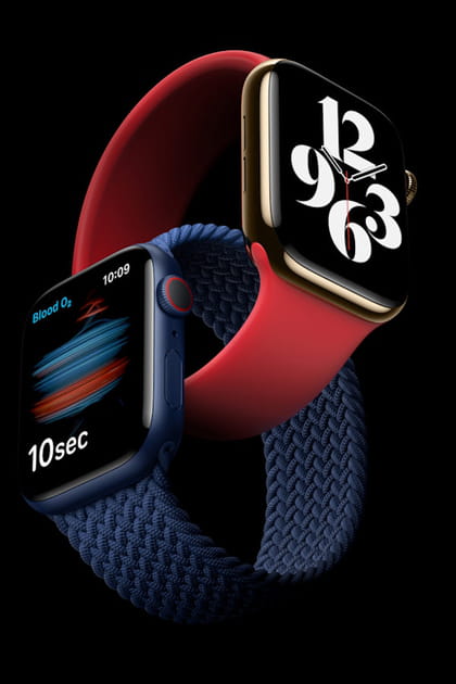 La nouvelle Apple Watch Series 6&nbsp;mesure le taux d'oxyg&egrave;ne dans le sang