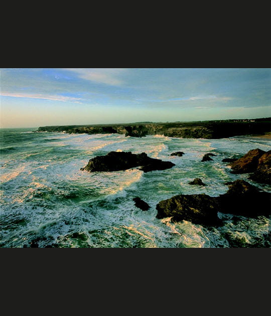 Houle sur la c&ocirc;te de Belle-&icirc;le