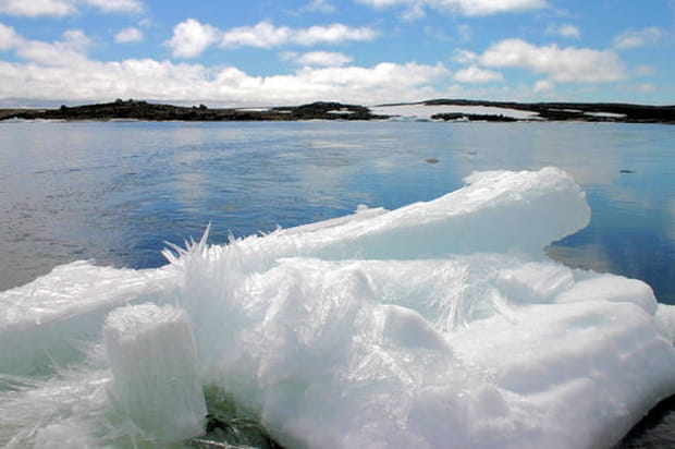 Les paysages glacés du Nunavik