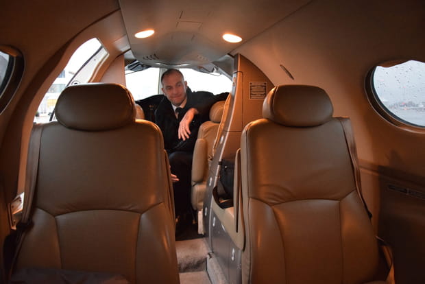 La vue depuis le siège