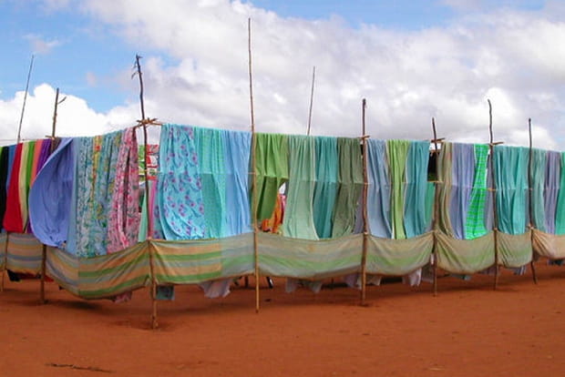 Marché malgache à Tananarive