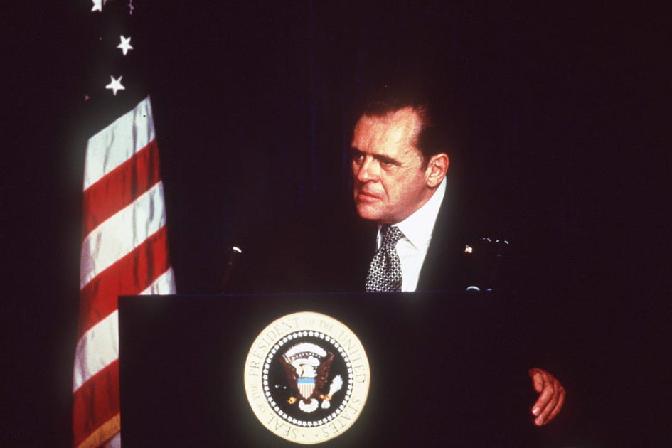Anthony Hopkins en Richard Nixon