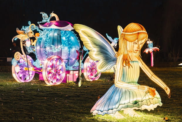 L'Odyssée Lumineuse, le parcours nocturne féerique au Parc Bordelais