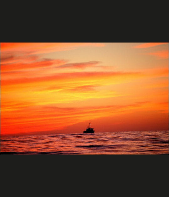 P&ecirc;che au cr&eacute;puscule