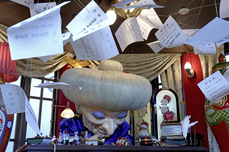 Dans l'antre de la sorci&egrave;re Yubaba