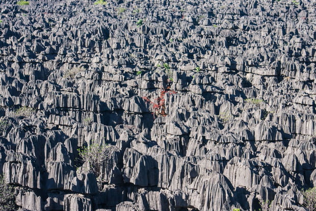 La mer de Tsingy à Madagascar