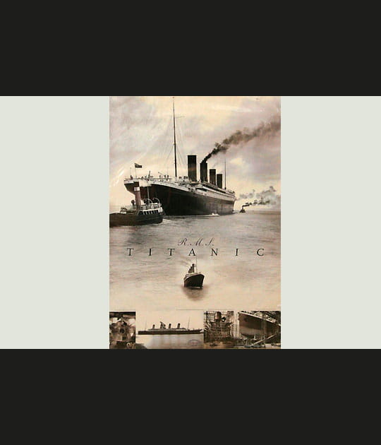 Embarquement &agrave; bord du Titanic