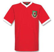 maillot du pays de galles en 1958.