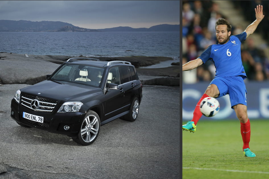 Voiture de Cabaye : Mercedes GLK