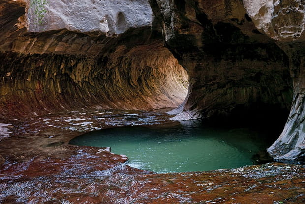 Le Subway du parc national de Zion en Utah