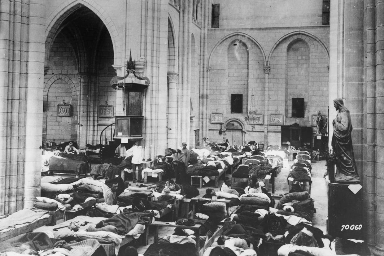 Grippe espagnole : dates, origines, morts de la pandémie de 1918 - Nombre De Morts Grippe Espagnole Dans Le Monde