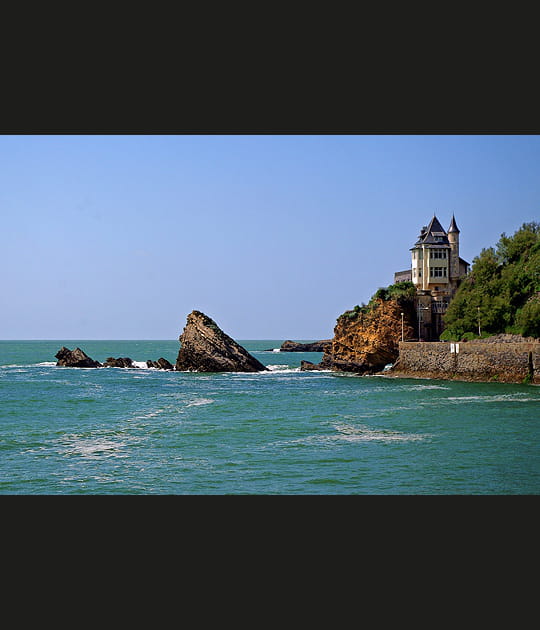 Point de vue sur Biarritz