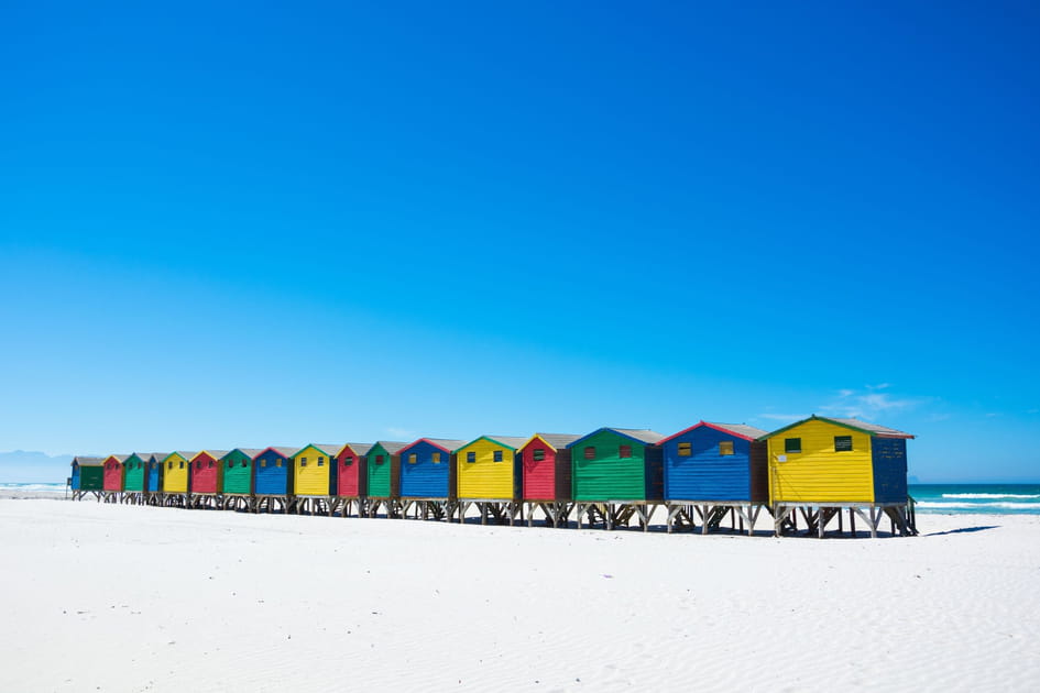 La plage de Muizenberg