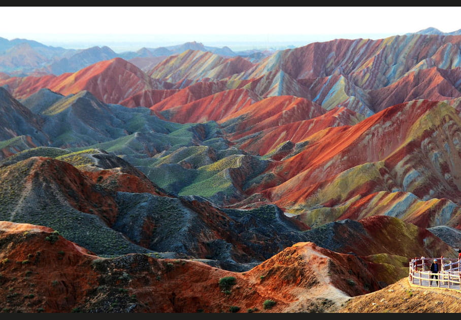 Zhangye Danxia, Chine