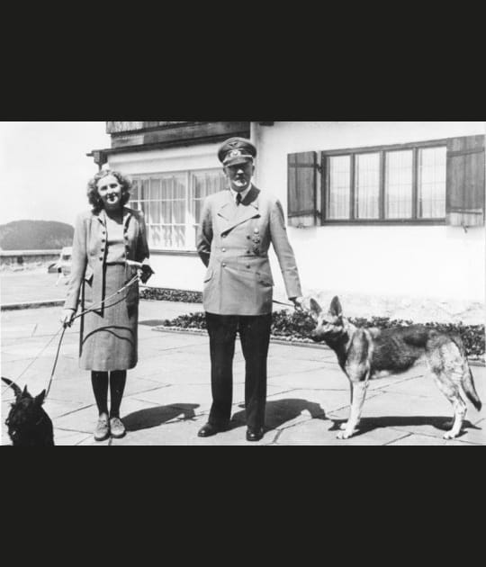 Hitler et Eva Braun