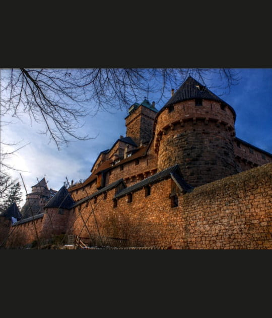 Le ch&acirc;teau du Haut Koenigsbourg