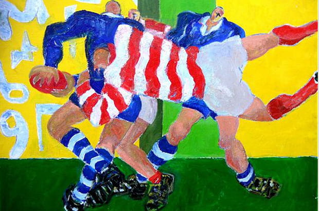 Embrassement des corps et des couleurs