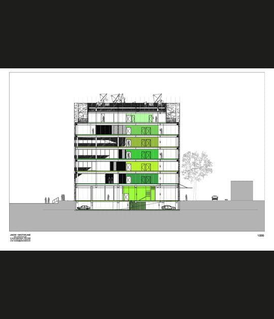 Un b&acirc;timent de 10&nbsp;000&nbsp;m2&nbsp;sur six &eacute;tages