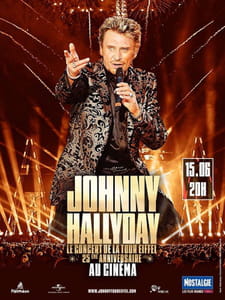 Johnny Hallyday-Le Concert de la Tour Eiffel-25&egrave;me anniversaire