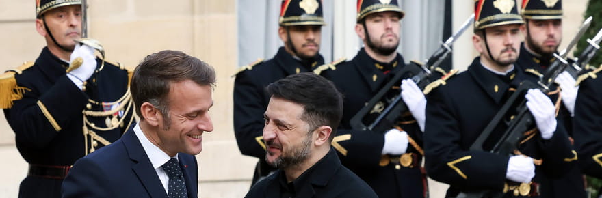 Guerre en Ukraine, en direct&nbsp;: Zelensky attend beaucoup de Macron, l'id&eacute;e d'une &quot;ceinture forteresse&quot; &eacute;merge