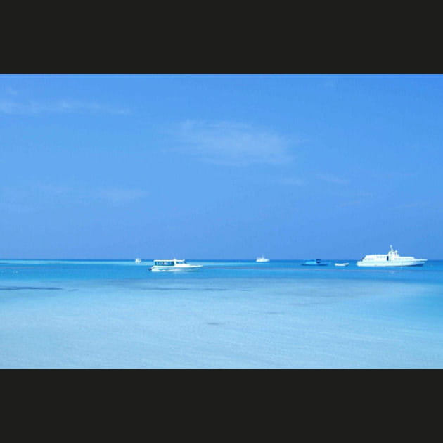 Ciel et mer confondus