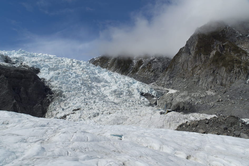 Le glacier Franz Josef