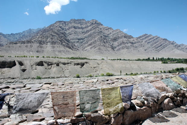 Les drapeaux de prières tibétains