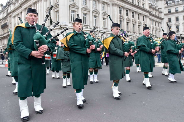 La parade de la Saint Patrick 2018 à Londres