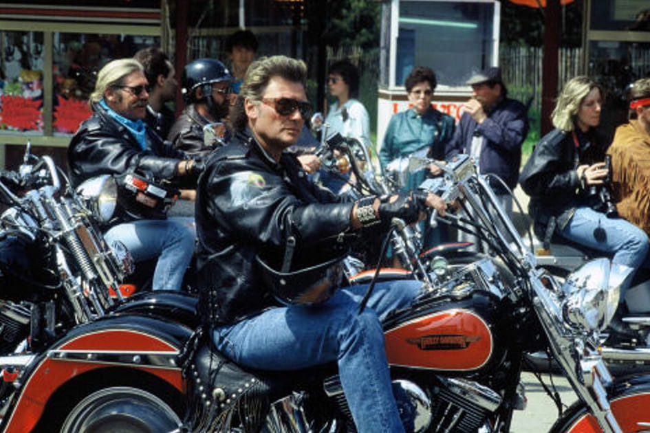 Avec ma Harley-Davidson...