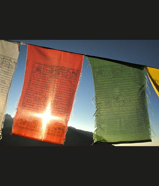 Drapeaux de pri&egrave;re