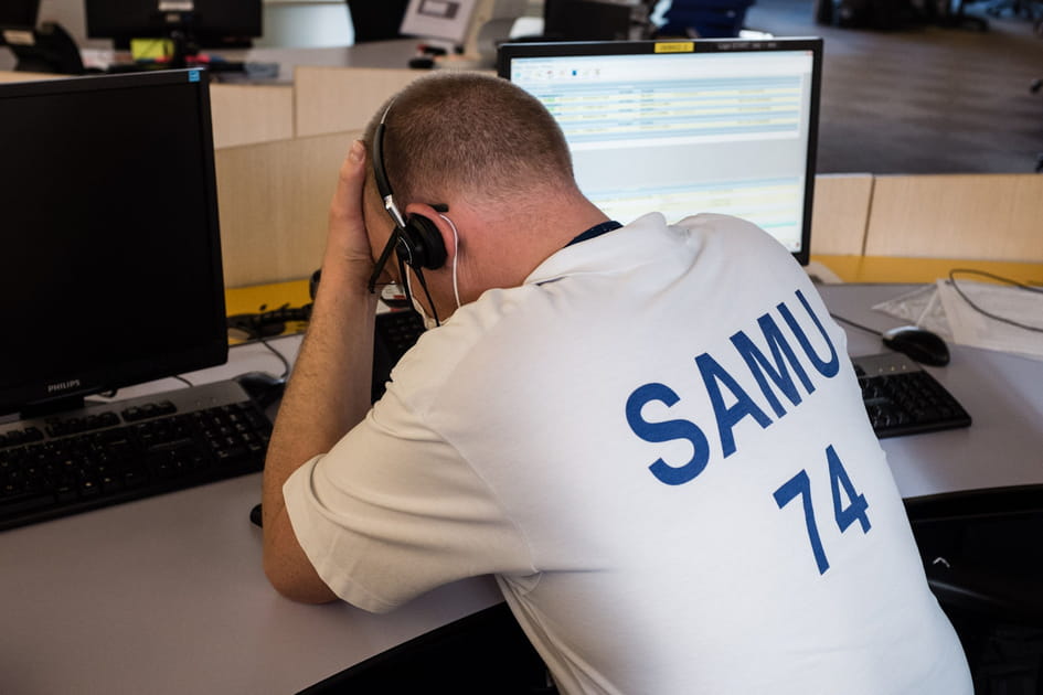 Fatigue dans les centres d'appel du Samu