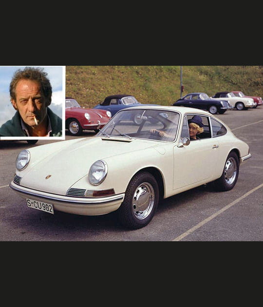 Vincent Lindon roule en Porsche Targa