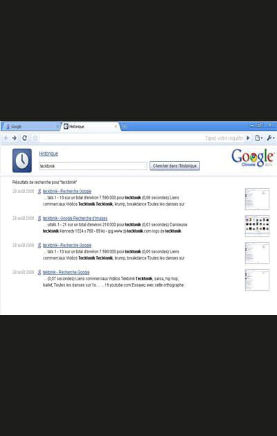 L'Omnibox pour la navigation