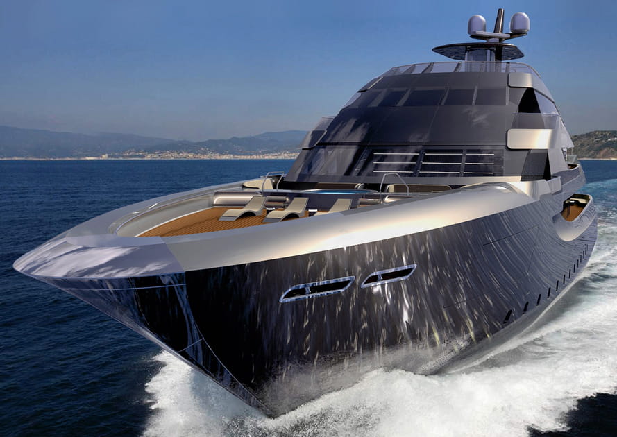65m Mega Yacht Illusion Concept