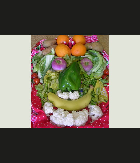 Cr&eacute;ation &agrave; la Arcimboldo