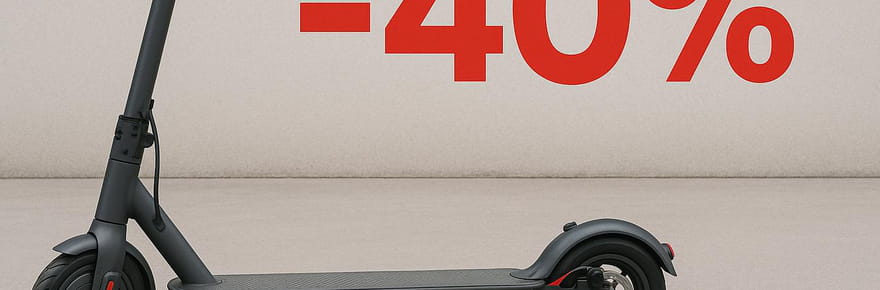 Black Friday v&eacute;los et trottinettes &eacute;lectriques&nbsp;: CDiscount casse les prix des trottinettes &eacute;lectriques, des mod&egrave;les &agrave; moins de 200&nbsp;euros