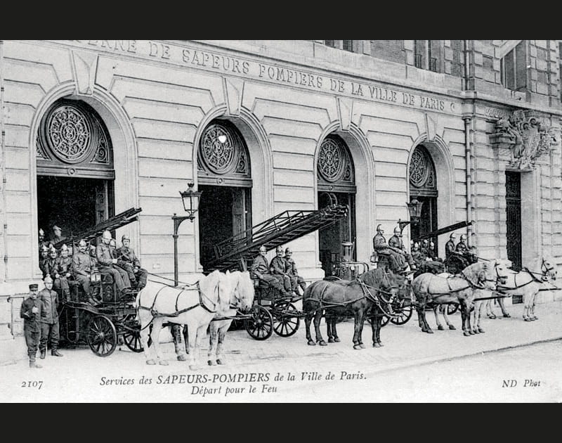 La caserne de pompiers