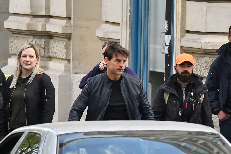 Tom Cruise dans les rues de Paris