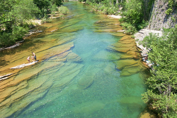 Les gorges de l'Hérault