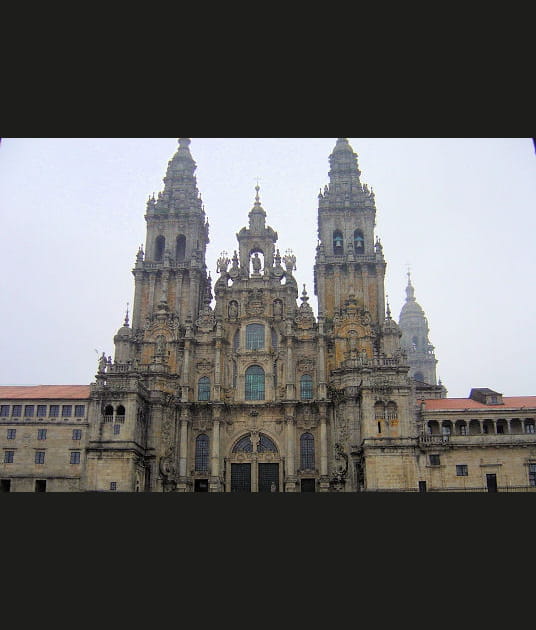 La cath&eacute;drale de Saint-Jacques de Compostelle