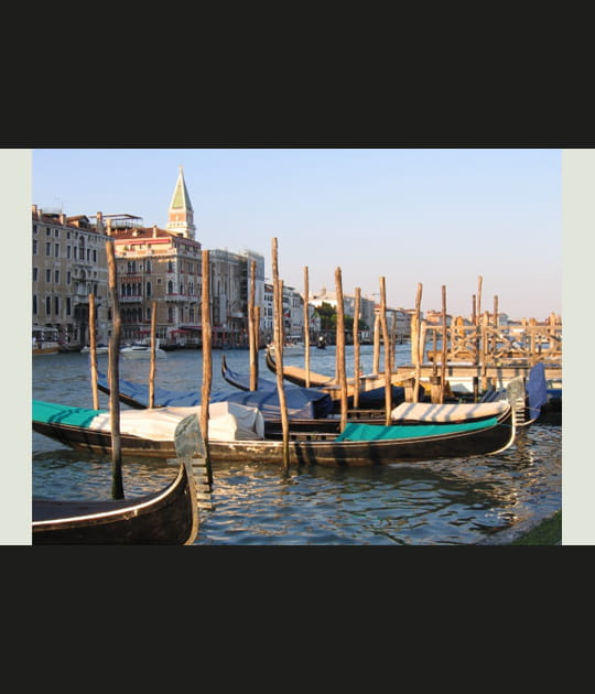 Gondoles &agrave; Venise