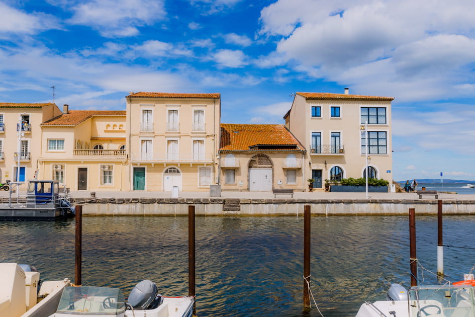 Marseillan et son port de Plaisance, H&eacute;rault