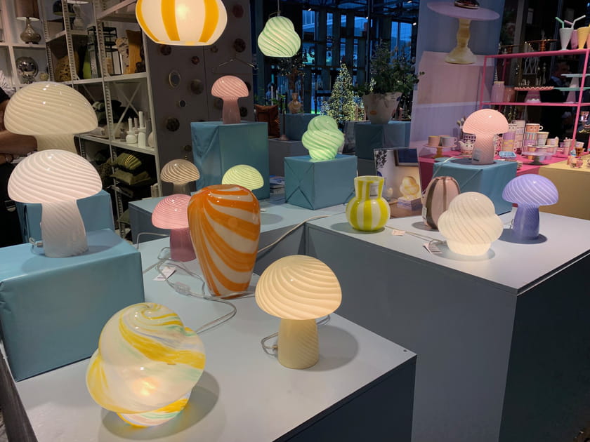 Des luminaires de toutes les formes et toutes les couleurs