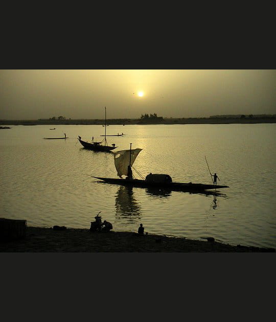 Mali&nbsp;: Mopti au cr&eacute;puscule