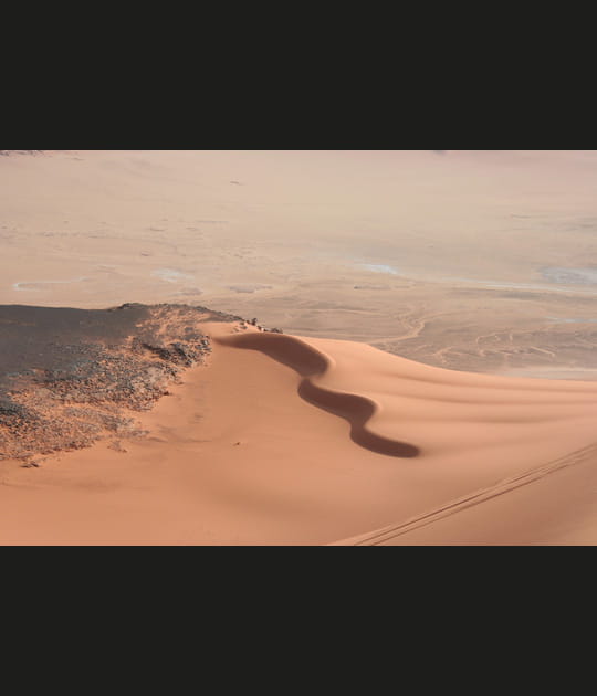 Roche et sable