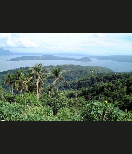 Le volcan Taal, Philippines